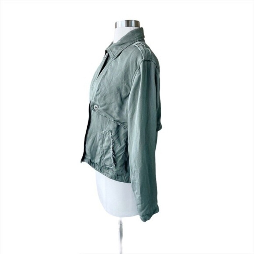 Rails Xs Barclay Cropped Utility Jacket Sage - image 6